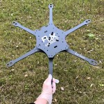 Alta calidad RJX Mark4 10 pulgadas 6 Kit de marco de fibra de carbono para RC Racing Drone Hexacopter Fpv Frame